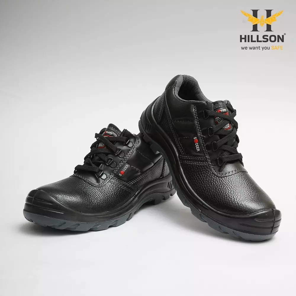 hillson-steel-toe-safety-shoes-pu-sole-mid-ankle-black-leather-soccer-uk-5