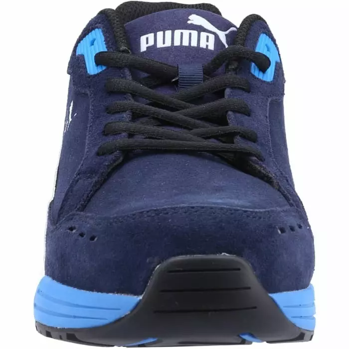 Puma Safety 6446 Mens Blue Toe Capped Safety Shoes UK 10 EU 44, 644620