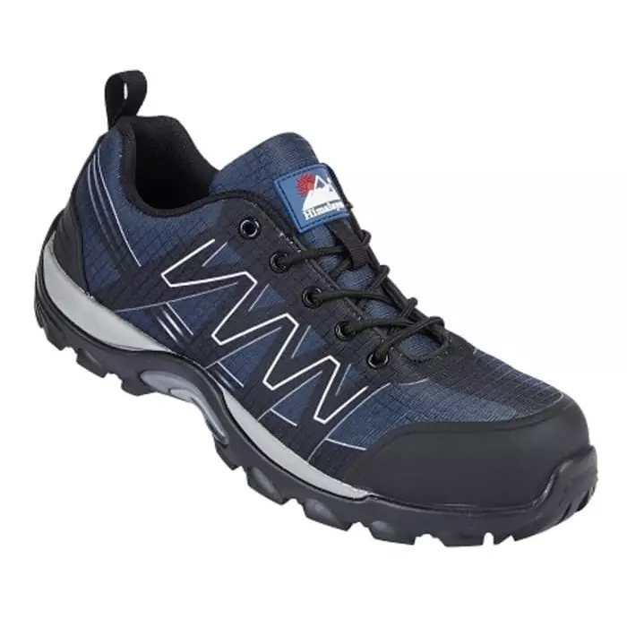 Himalayan 4300 Unisex Black BlueToe Capped Safety Trainers UK 12, 4300NV120 (1 Pair)