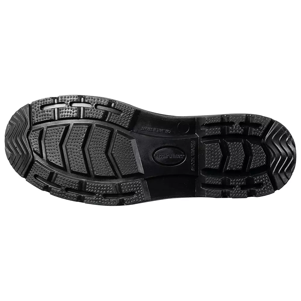 Safety Jogger 200 J Composite Toe Formal Safety Shoe Low Ankle PU Sole UK 8 Size Black Leather for Industrial Use, NX1110 S3