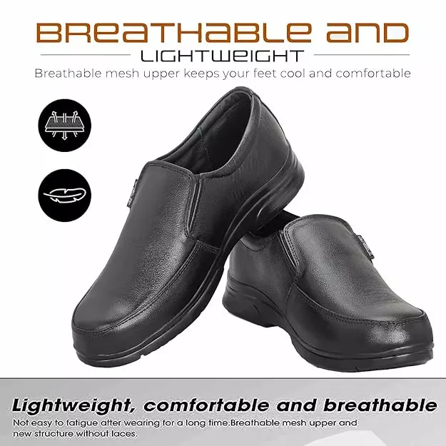 TOR Safety Shoes Low Ankle Phylon Sole Black Size UK 10, 1055