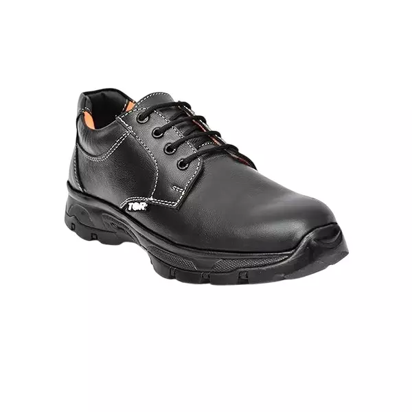 TOR Safety Shoes Low Ankle Thermoplastic Elastomers Sole Black Size UK 7, TOR_227