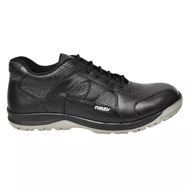 Torzu Steel Toe Safety Shoes Low Ankle Size 7 UK Black, TORZU-312