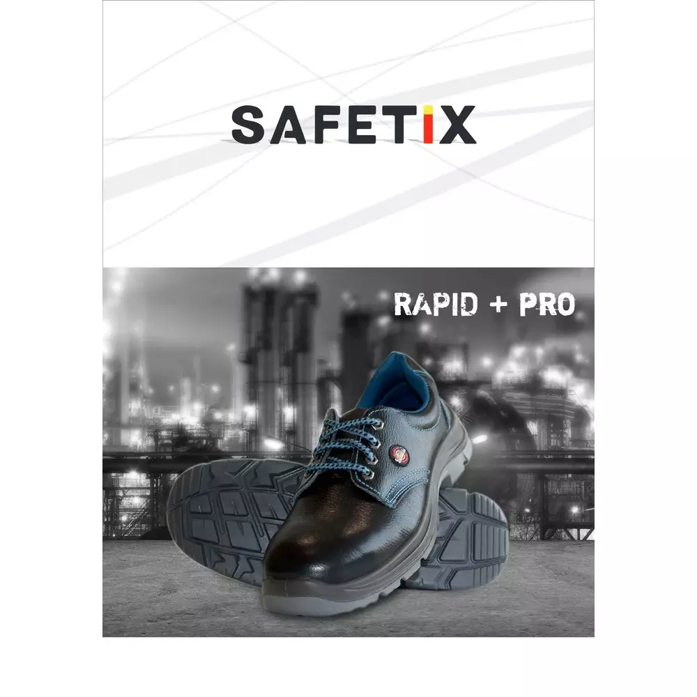 perf-steel-toe-safety-shoe-low-ankle-pu-sole-uk-6-size-black-grain-leather-for-ethnic-industrial-use-saftix-rapid-pro