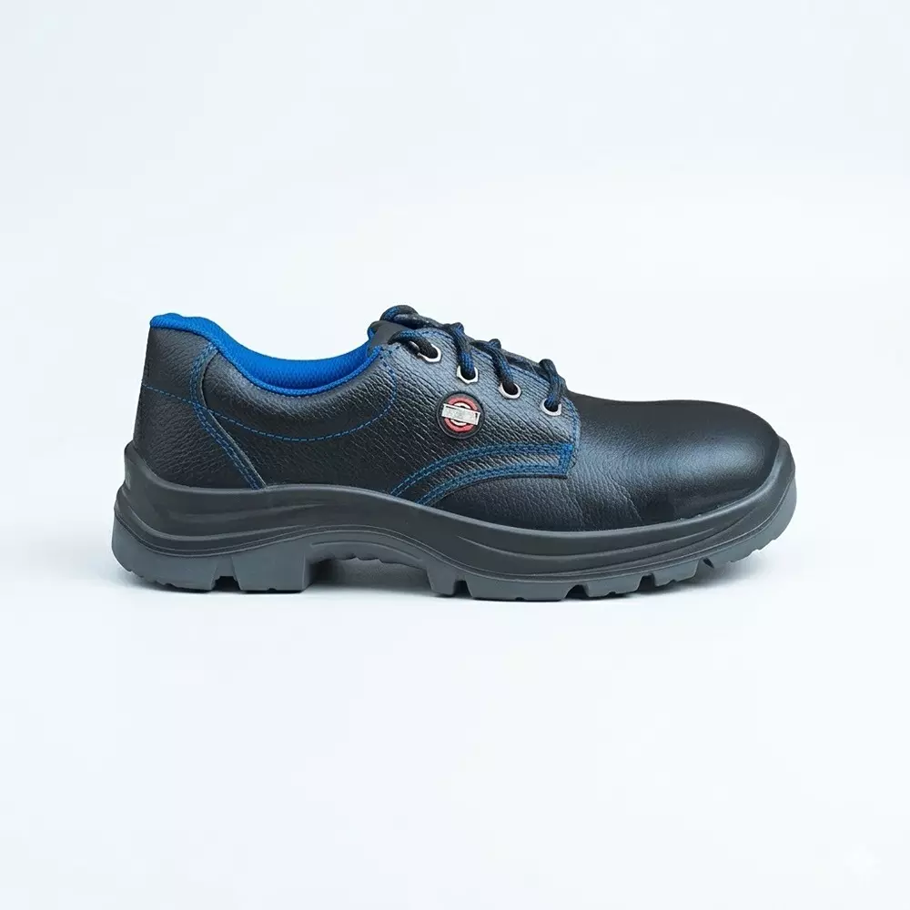 perf-steel-toe-safety-shoe-low-ankle-pu-sole-uk-6-size-black-grain-leather-for-ethnic-industrial-use-saftix-rapid-pro