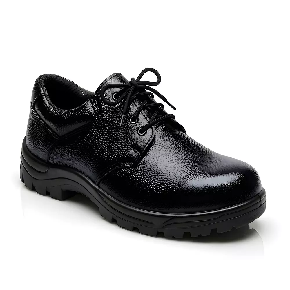 wugo-low-ankle-airmix-sole-safety-shoes-leather-black-stailness-steel-toe-6-uk-size-for-industrial-use-m1008b