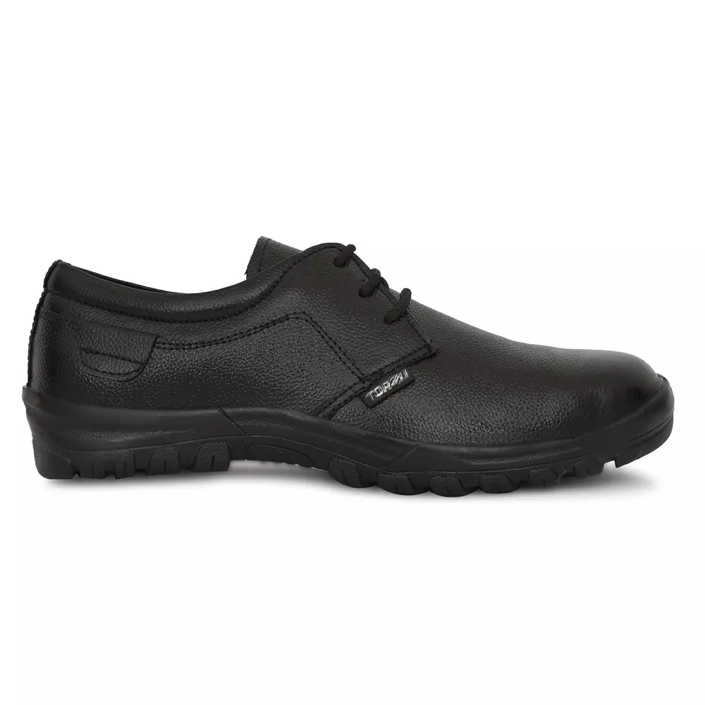 torzu-low-ankle-safety-shoes-steel-toe-leather-black-rubber-sole-uk-7-size-for-industrial-office-use-tzu-st-isi-blk-a-024