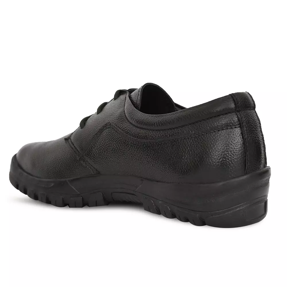 tor-safety-shoes-steel-toe-low-ankle-rubber-sole-leather-size-uk-7-black-tzu-st-isi-blk-a-024