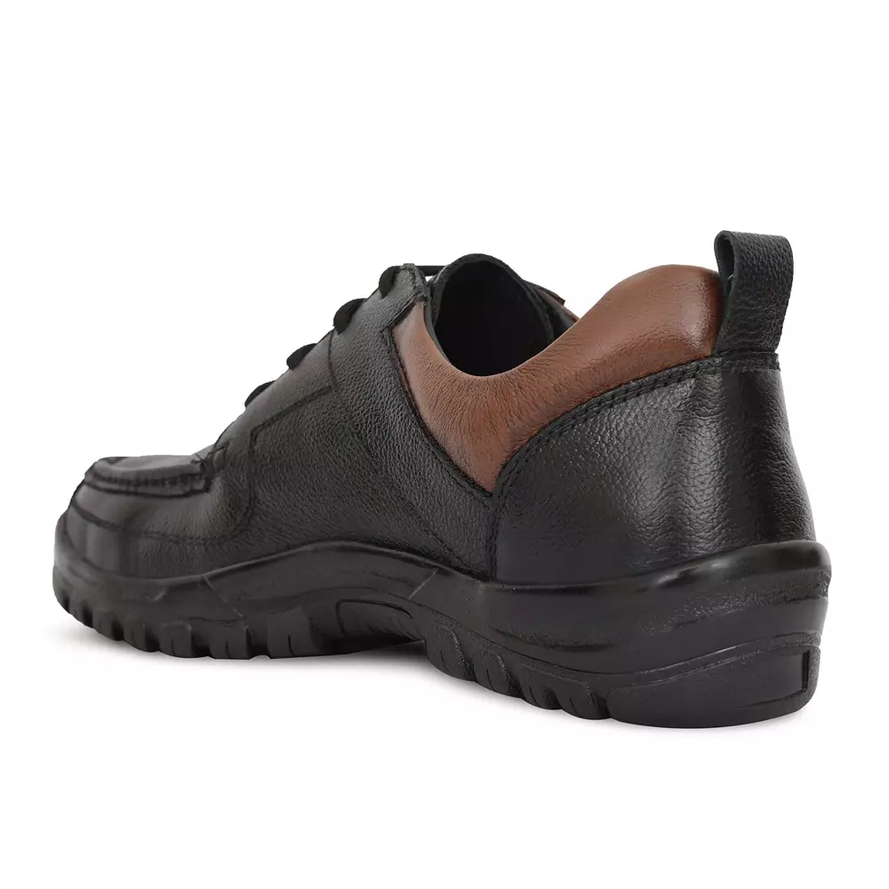 tor-safety-shoes-steel-toe-low-ankle-rubber-sole-leather-size-uk-7-black-tzu-st-isi-blk-a-235