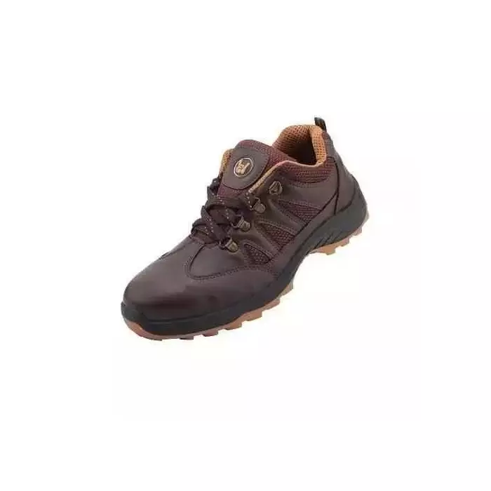 hillson-low-ankle-steel-toe-safety-shoes-rubber-sole-full-grain-leather-upper-material-brown-uk-11-size-for-industrial-construction-area-use-swag-1904