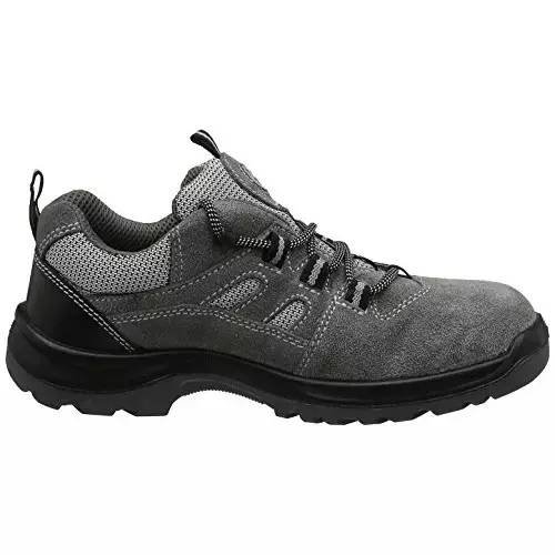 Allen Cooper Steel Toe Safety Shoes Low Ankle PU Sole Size 6 UK/India Grey, AC-1439