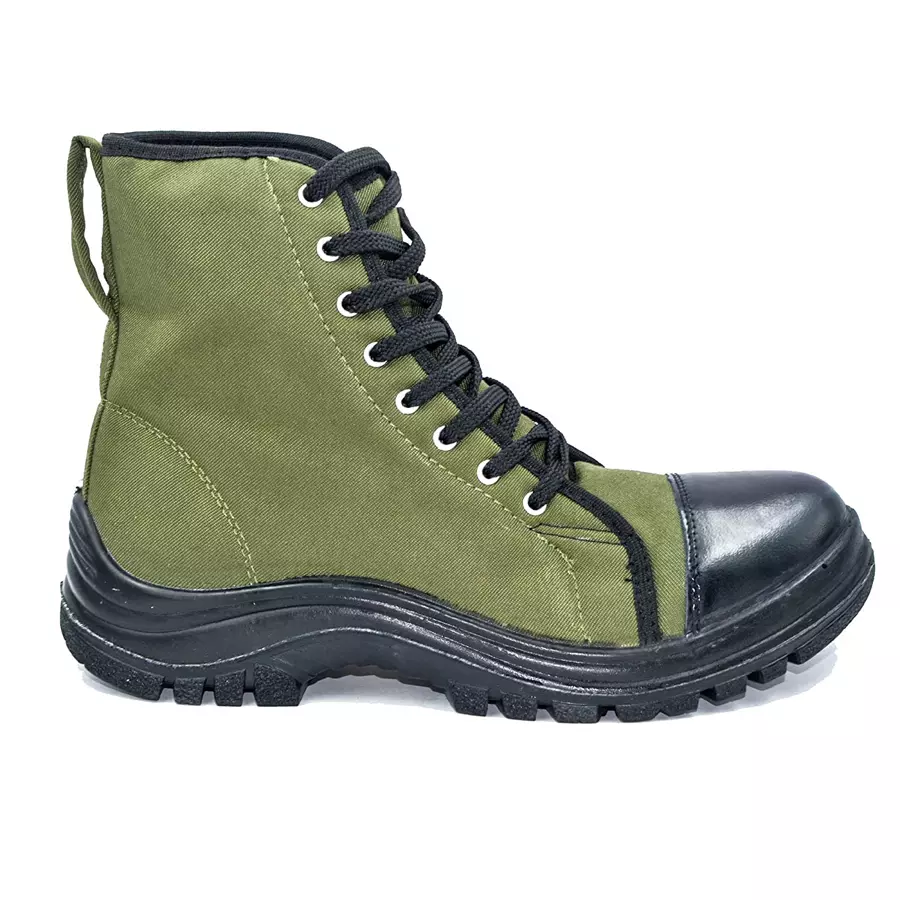 Fuel Jungle-5 Steel Toe High Ankle Safety Shoes Green Size: 5