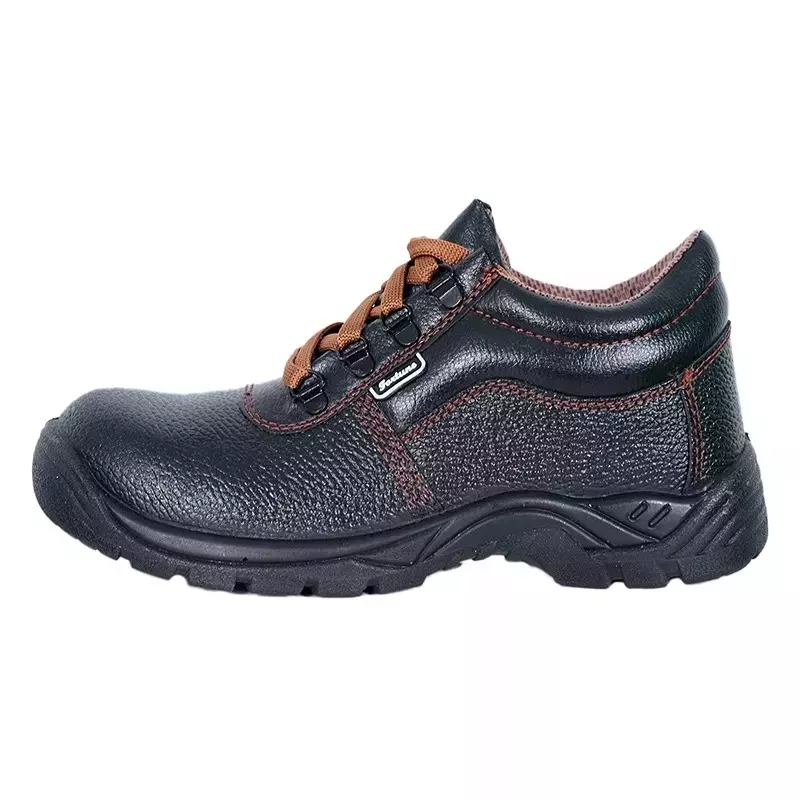 Fortune Steel Toe Safety Shoe Single Density High Ankle Size UK 10 Black Model True-10