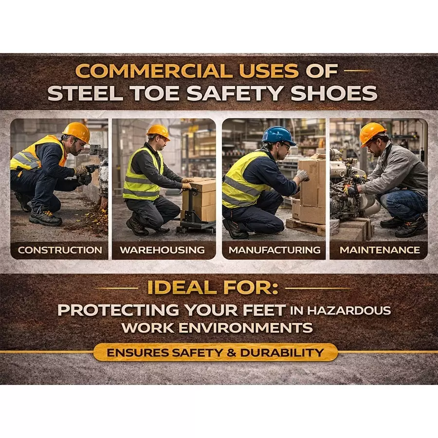 generic-steel-toe-low-ankle-pvc-sole-black-leather-safety-shoe-size-9