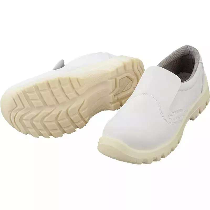 AS ONE Aspure Electrostatic Safety Shoes Artificial Leather Low Cut White Size 26.5 cm, TCSS-N