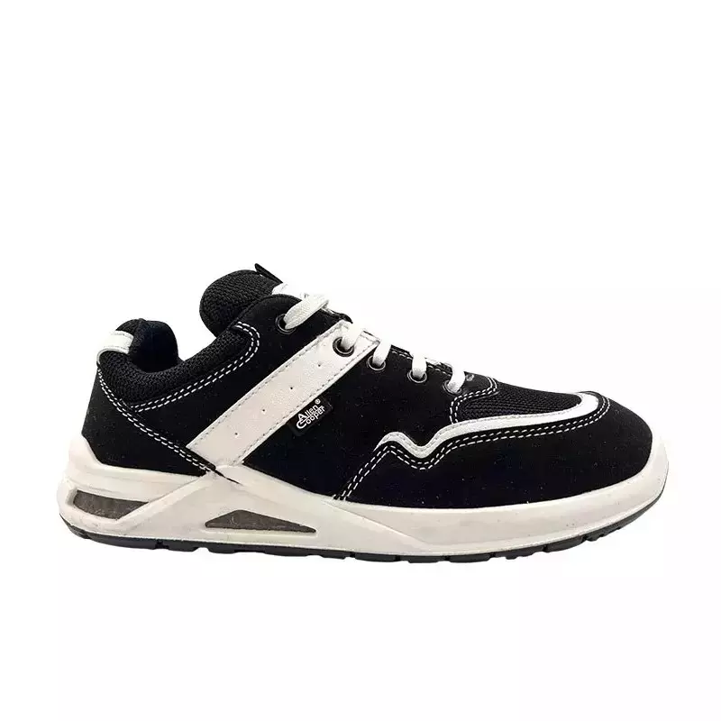 Allen Cooper ACM 1700 Low Ankle Steel Toe PU Sole Black Safety Shoes  (Size UK 5 - UK 12)