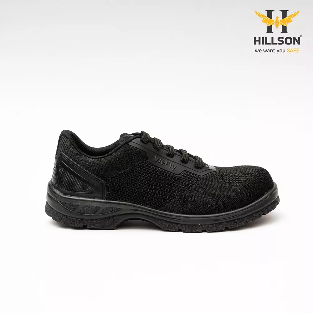 hillson-hard-toe-safety-shoes-pu-sole-low-ankle-black-breathable-flyknit-fabric-size-uk-8-wf01-black