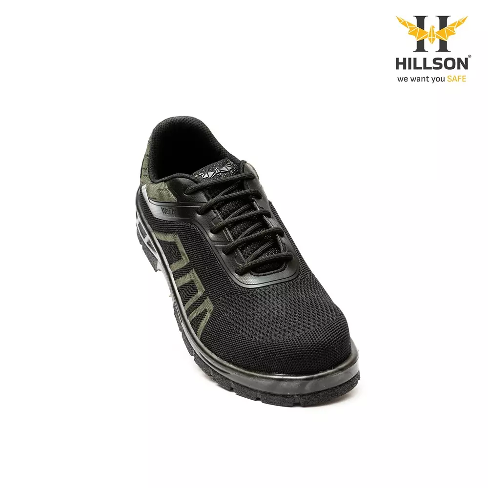 hillson-hard-toe-safety-shoes-pu-sole-low-ankle-green-breathable-flyknit-fabric-size-uk-6-wf02-green