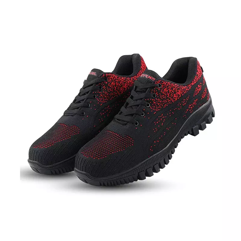fuel-metallic-toe-safety-shoes-rubber-single-density-low-ankle-black-red-knitted-fabric-for-mens-size-uk11-trendy-red-black