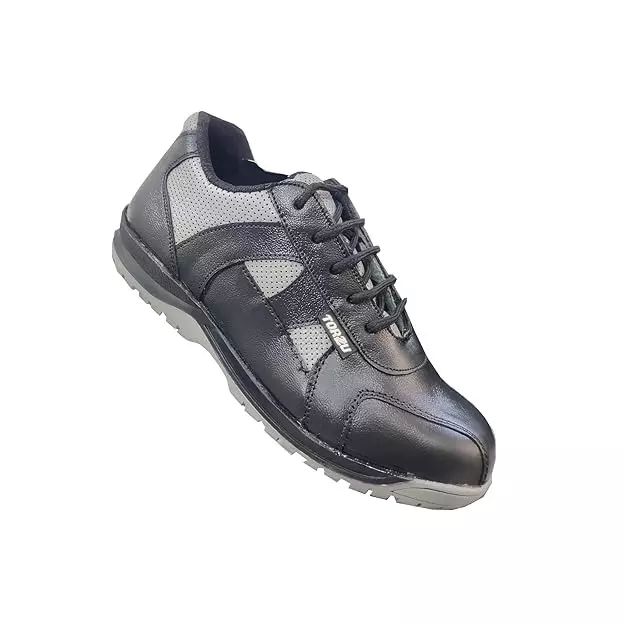 Torzu Steel Toe Safety Shoes Low Ankle Size 8 UK Black, TORZU-311