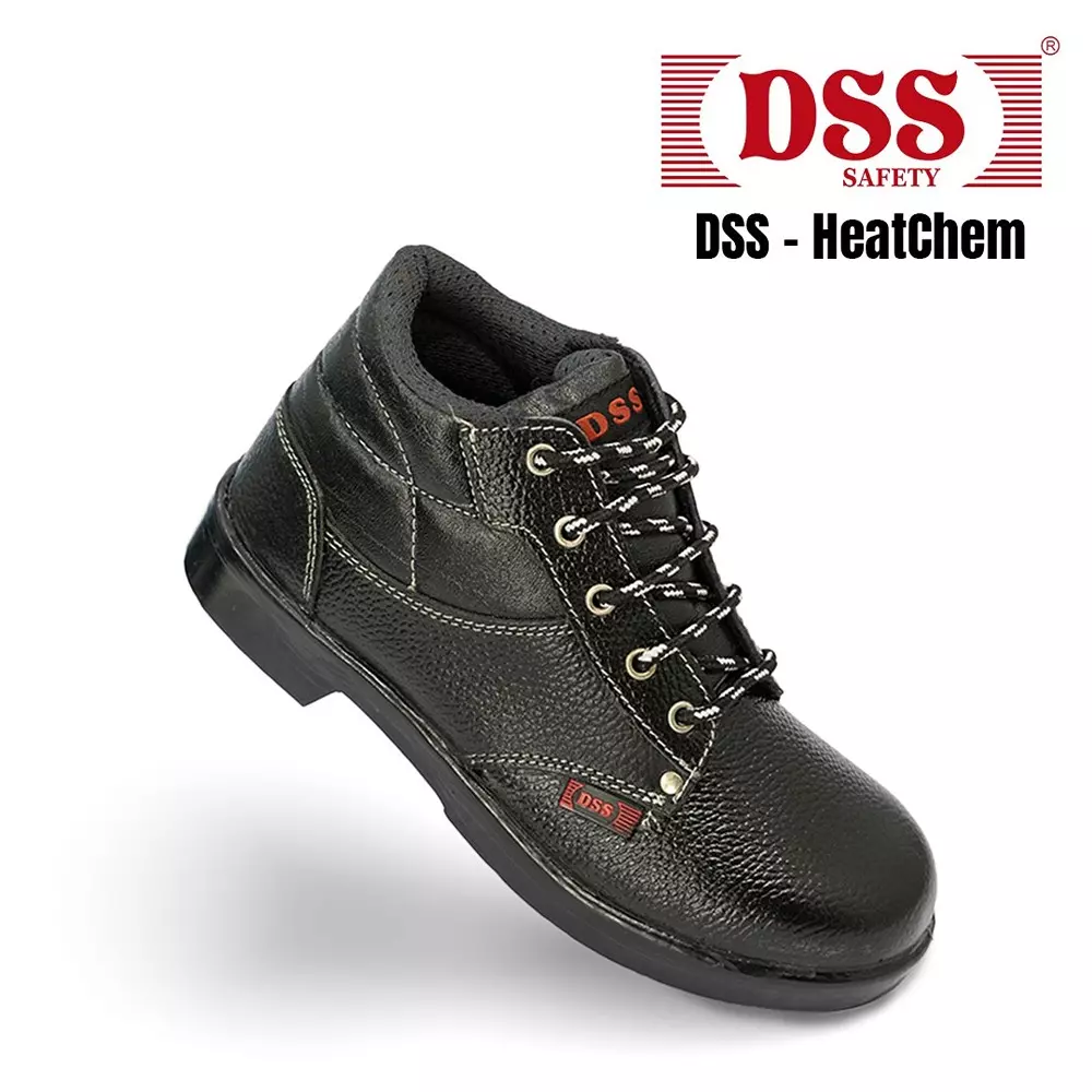 dss-steel-toe-safety-shoes-nitrile-sole-high-ankle-black-buff-grain-leather-size-uk-11-dss-heatchem-10-pair