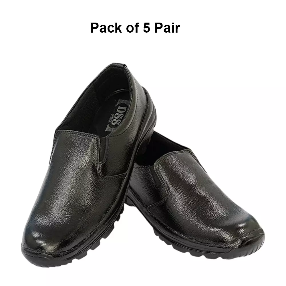 dss-steel-toe-safety-shoes-nbr-sole-low-ankle-black-buff-grain-leather-size-uk-4-dss-ladies-belly-5-pair