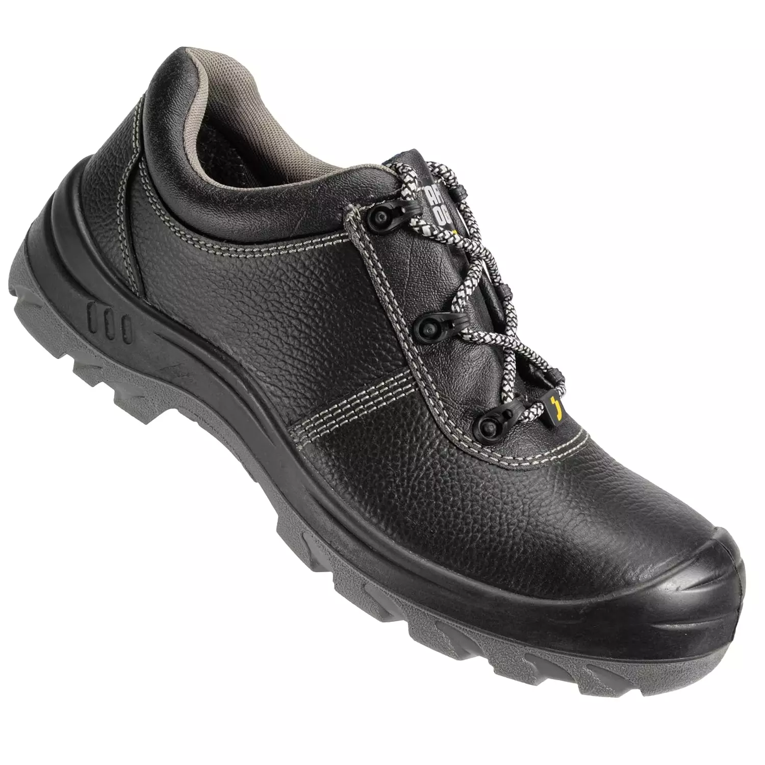 SAFETY JOGGER Composite Toe Safety Shoes PU Sole Low Ankle Black Leather Size UK 9, 82537-BESTRUN-MF-09