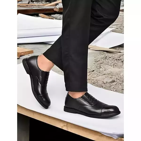tor-industrial-safety-shoes-low-ankle-rubber-sole-black-size-uk-11-tor_022-pack-of-3-pair