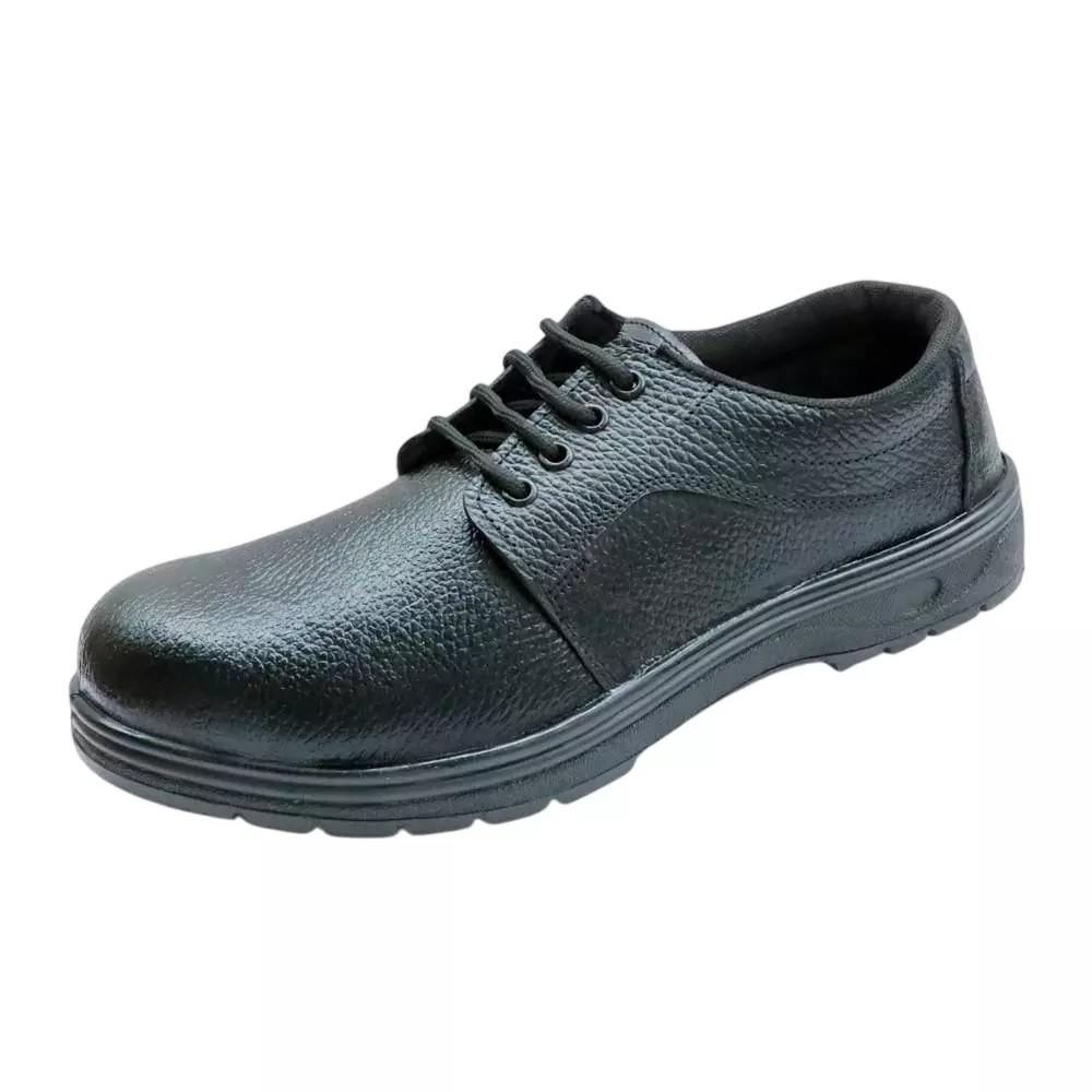 generic-steel-toe-tornado-safety-shoes-low-ankle-pvc-sole-black-size-uk-6-st-1015