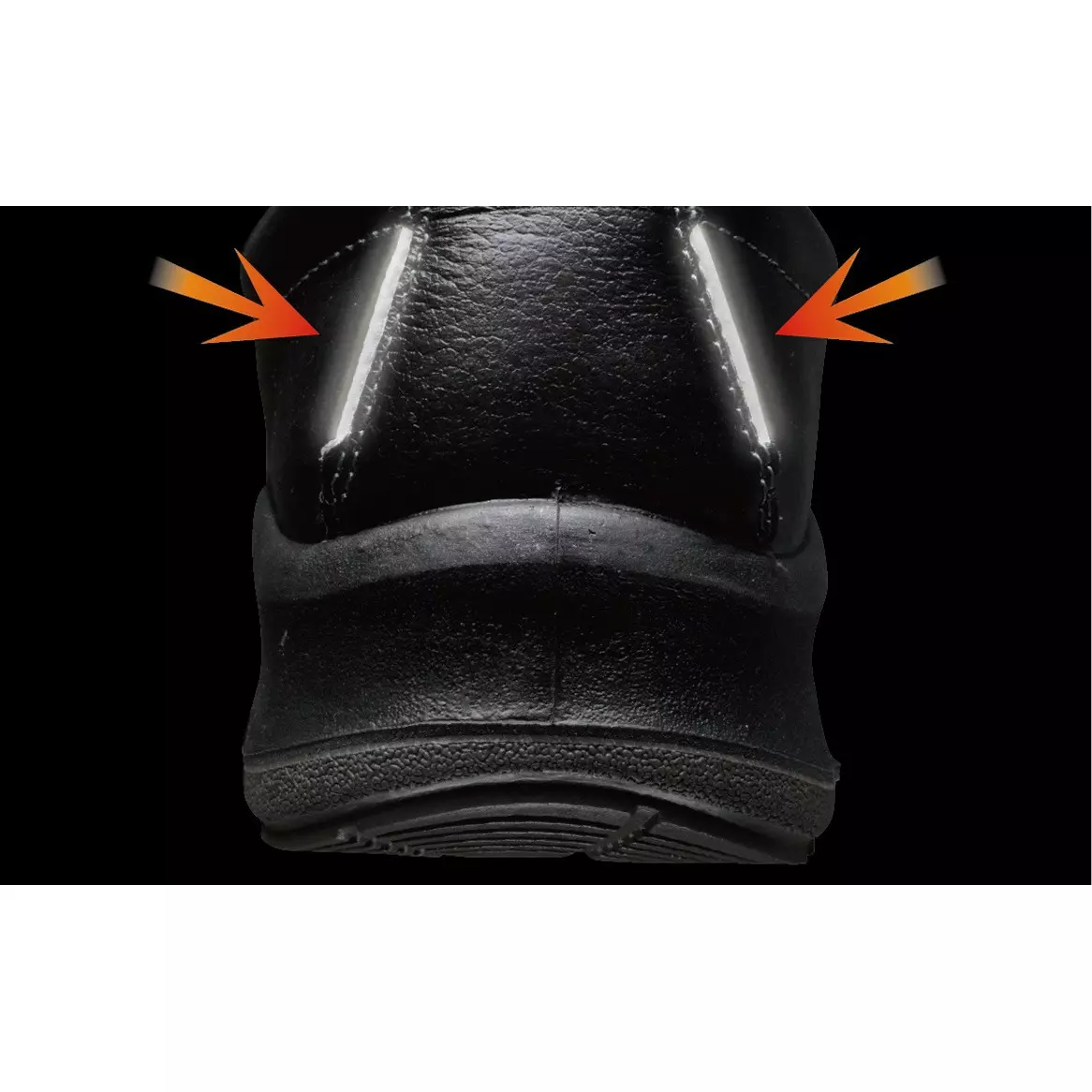 midori-electrostatic-safety-shoes-black-uk-65-size-cow-chrome-leather-soft-embossing-3e-low-cut-prm210s
