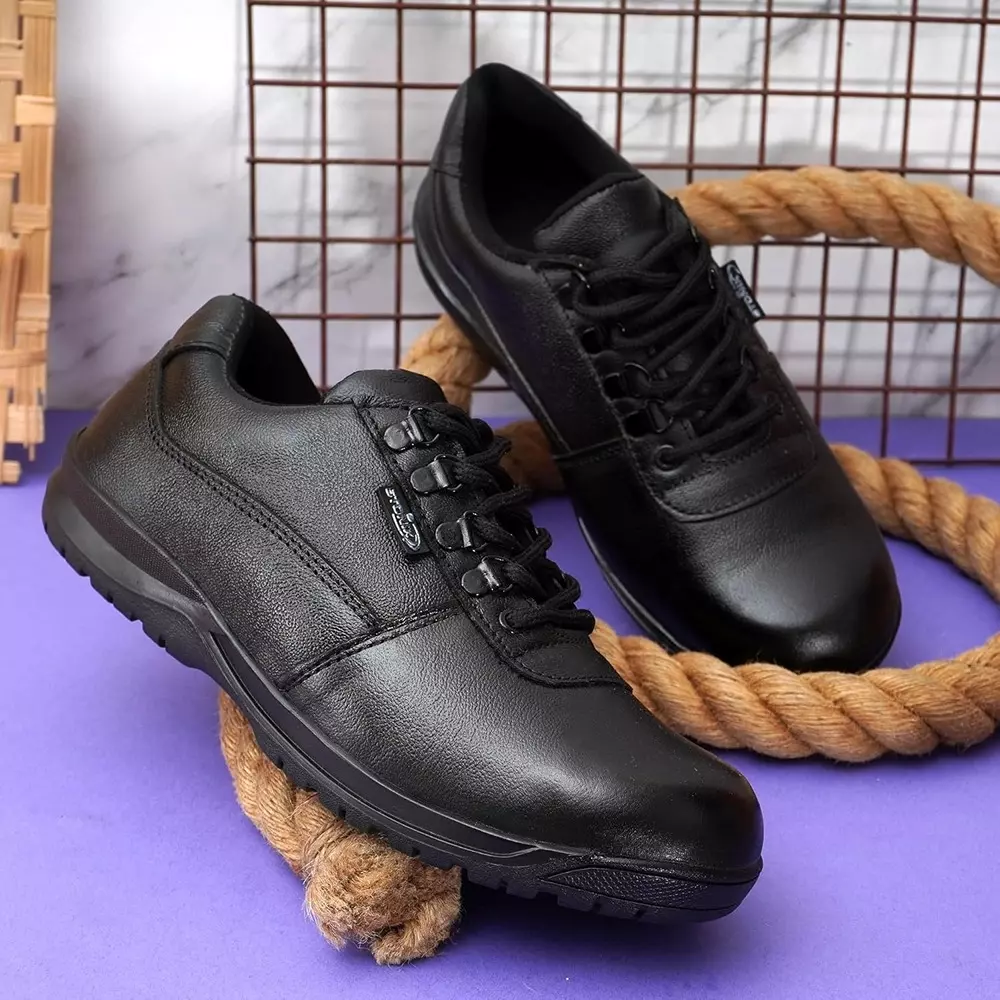 stonix-low-ankle-tpr-sole-safety-shoes-leather-steel-toe-with-electrical-hazard-black-uk-10-size-for-industrial-use-deering