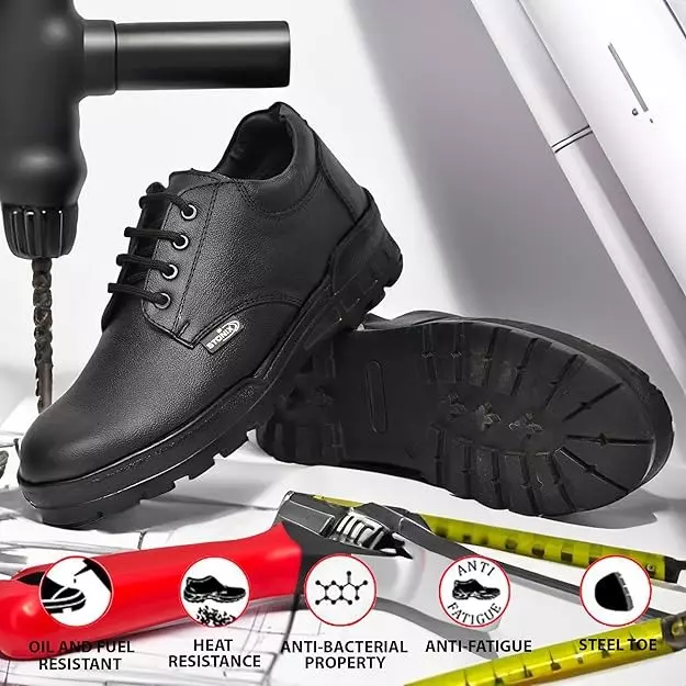 stonix-low-ankle-tpr-sole-safety-shoes-leather-steel-toe-black-uk-6-size-for-industrial-use-derby
