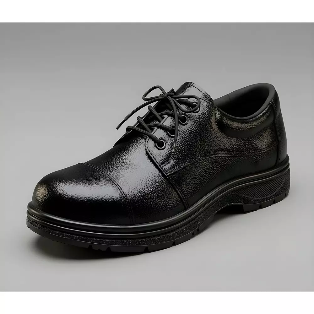 wugo-low-ankle-airmix-sole-safety-shoes-leather-black-stailness-steel-toe-9-uk-size-for-industrial-use-m1007b