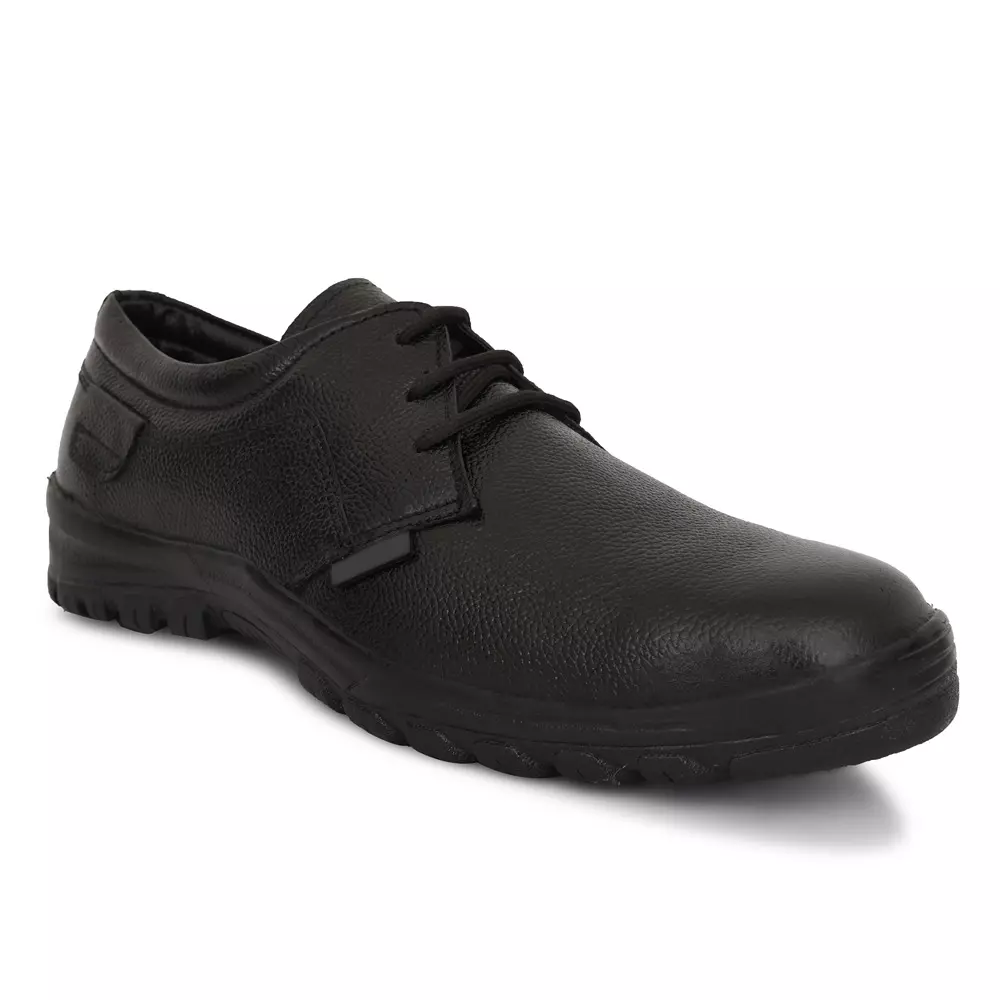 tor-safety-shoes-steel-toe-low-ankle-rubber-sole-leather-size-uk-6-black-tzu-st-isi-blk-a-024
