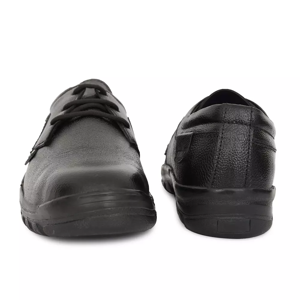 tor-safety-shoes-steel-toe-low-ankle-rubber-sole-leather-size-uk-6-black-tzu-st-isi-blk-a-024