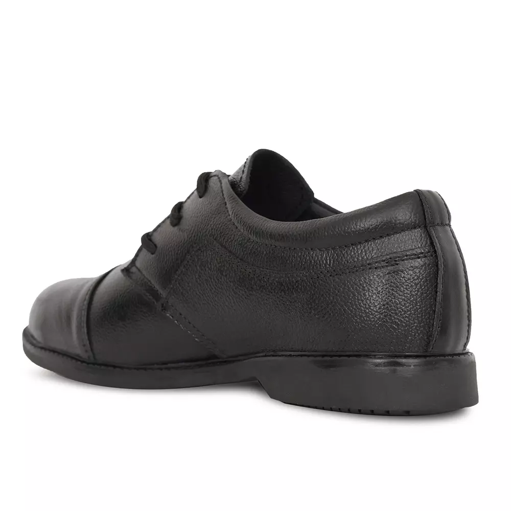 tor-safety-shoes-steel-toe-low-ankle-rubber-sole-leather-size-uk-7-black-tzu-st-isi-blk-a-023