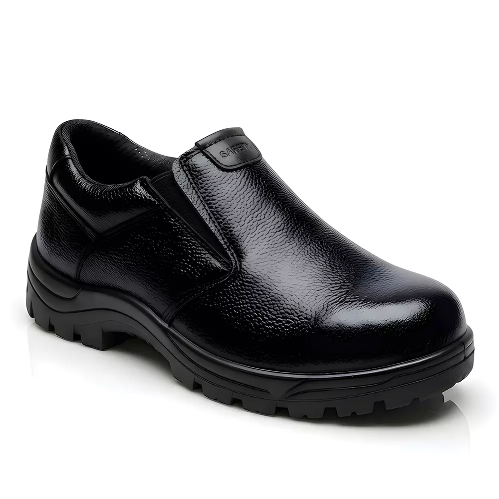 wugo-stylish-heavy-duty-stainless-steel-police-safety-shoes-low-ankle-airmix-sole-genuine-mild-leather-anti-slip-black-uk-9-size-m1009b