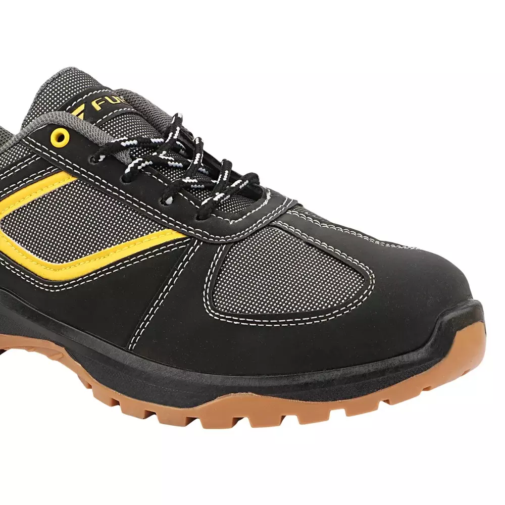 fuel-low-ankle-safety-shoes-steel-toe-200j-pvc-sole-black-grey-uk-10-for-industrial-factory-warehouse-use-diesel