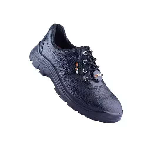 Saviour Single Density Safety Shoes Low Ankle Size UK 7 Black, FTSAV-LN