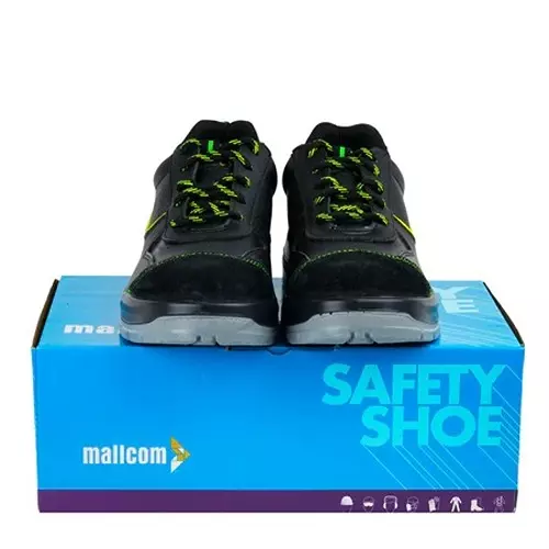 mallcom-steel-toe-safety-shoes-low-ankle-pu-sole-double-density-black-microfiber-suede-upper-size-uk-11-rufus-k01