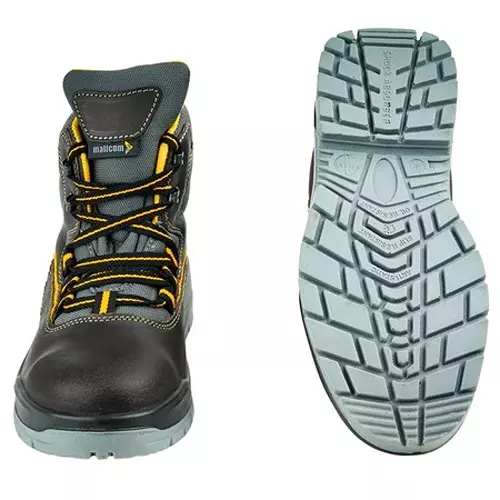 mallcom-steel-toe-safety-shoes-high-ankle-pu-sole-double-density-black-grey-nubuck-suede-leather-size-uk-9-ontilla