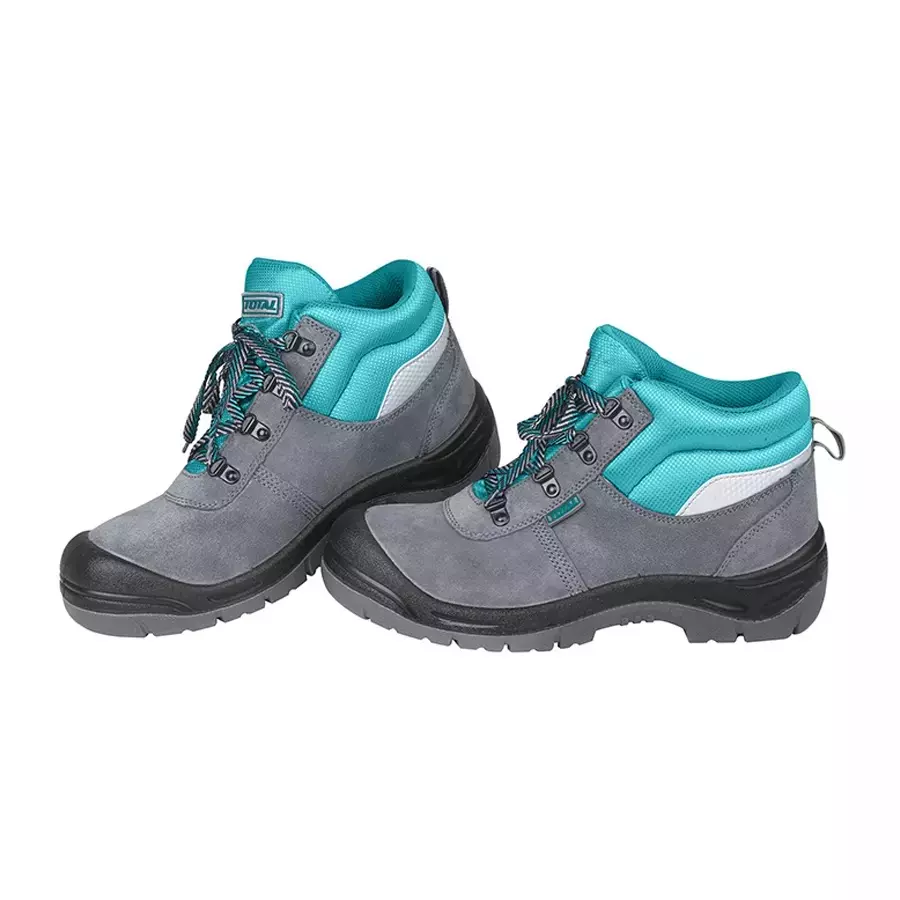 Total Steel Toe Safety Boots High Ankle PU Sole Grey Size EU 42, TSP201SB.42