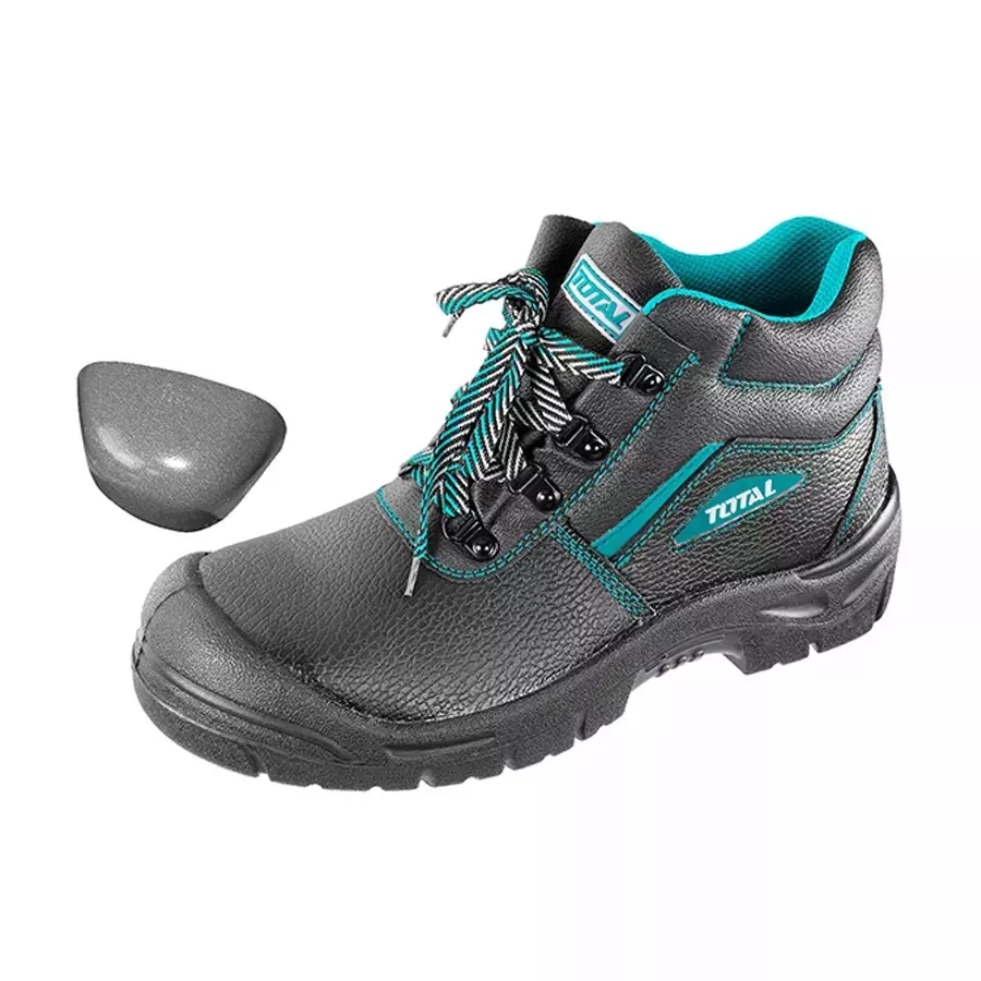 Total Steel Toe Safety Boots High Ankle PU Sole Grey Size EU 44, TSP202SB.44