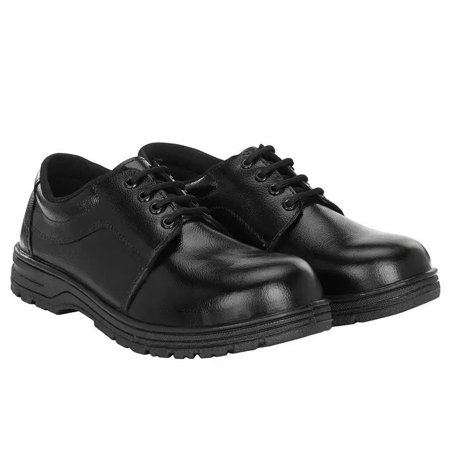 Walter White Steel Toe Safety Shoes Low Ankle PVC Black Size UK 9, Walter-striker04