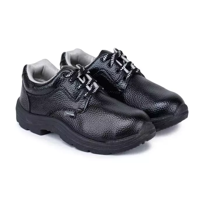 Liberty Freedom Vijyata-1A Steel Toe Safety Shoes Low Ankle Black Size UK 6
