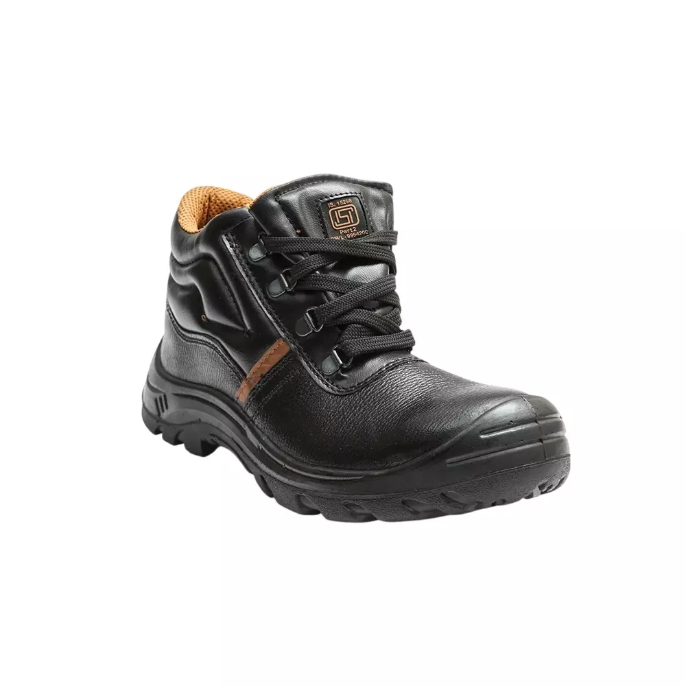 Hillson APACHE Steel Toe Safety Shoes PU Sole with High Ankle Size UK 6