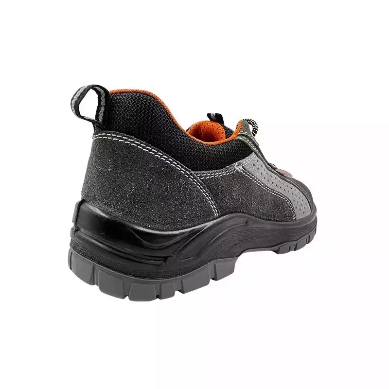 Allen Cooper Double Duty Safety Shoes Steel Toe Low Ankle PU Sole Size 9 UK/India Dark Grey, DD 7155