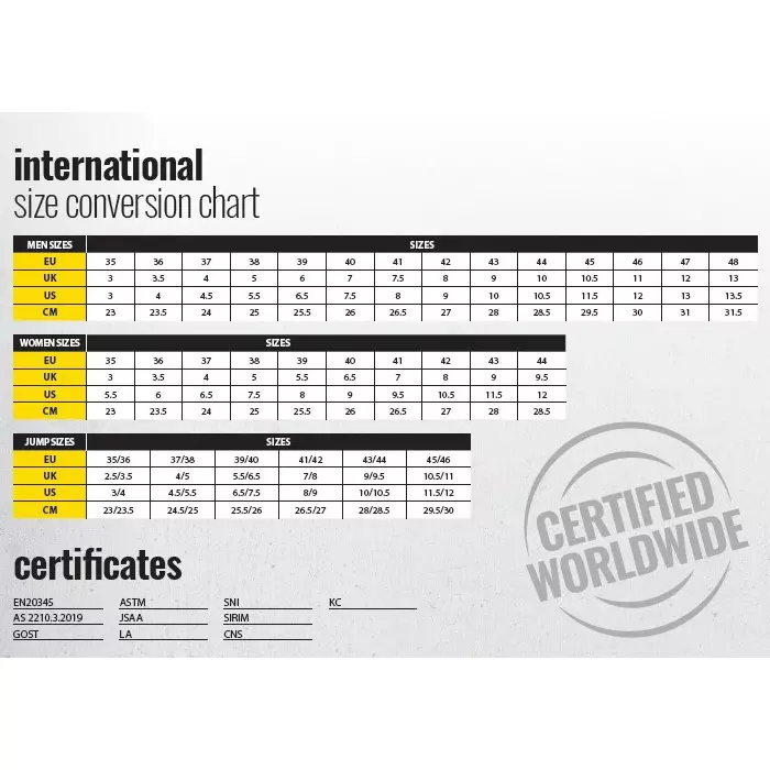 Agarson Steel Toe Safety Shoes High Ankle PVC Sole Dual Density Orange Full Grain Leather Size UK 9, PASSION Orange-9