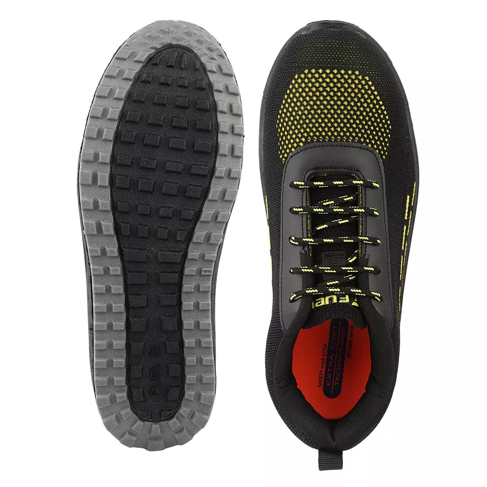 fuel-steel-toe-safety-shoes-rubberized-pvc-double-density-low-ankle-black-durable-synthetic-treated-fabric-for-mens-size-uk9-armour-1dd
