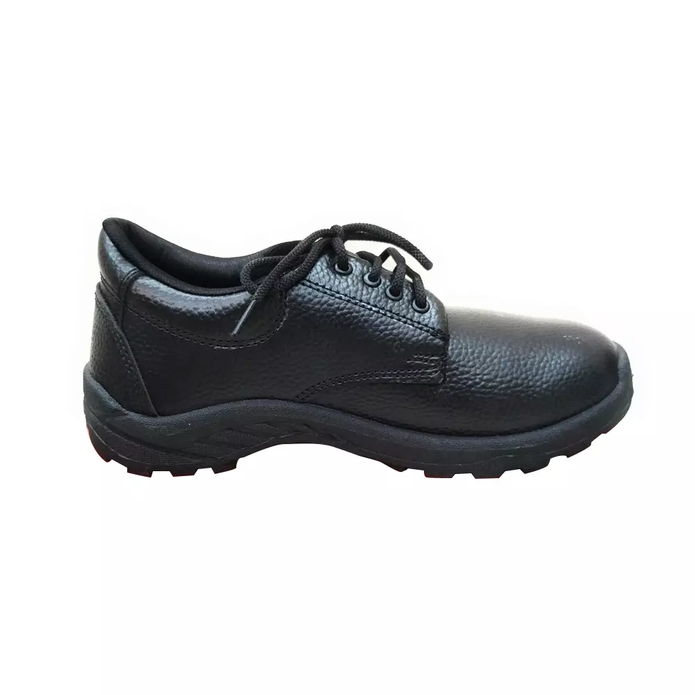 Markon Speed Safety Shoes PVC Sole Low Ankle Steel Toe Black UK 7